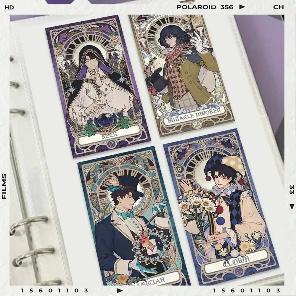 Lord of the Mysteries Klein Oracle Card Set - 10Pcs Fool LOMO Postcard Colored P